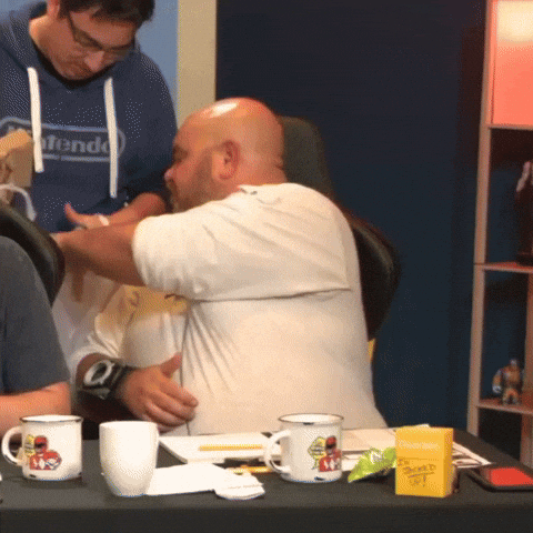 Saban Yellow Ranger Getting Food GIF