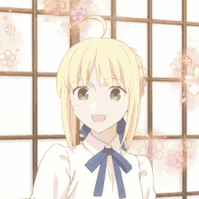 Saber Artoria Pendragon Fate Stay Cute GIF