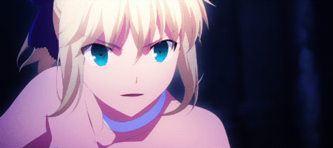 Saber Artoria Pendragon Fate Stay Reaching Out GIF