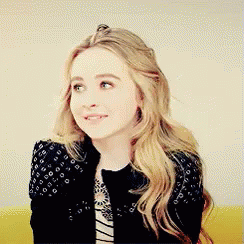 Sabrina Carpenter Happy Talking GIF