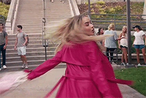 Sabrina Carpenter Happy Twirl Around GIF