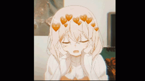 Sad Anime Girl Hiding Aesthetic GIF