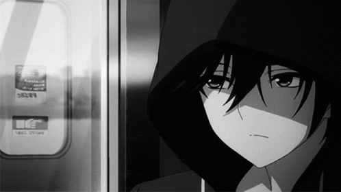 Sad Gojo Saturo Passive Gaze Aesthetic GIF