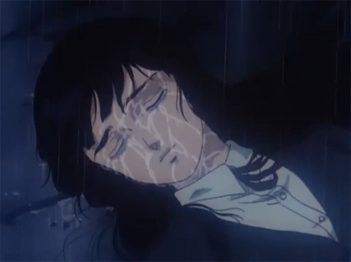 Sad Yumiko Shirasagi Weeping Aesthetic GIF