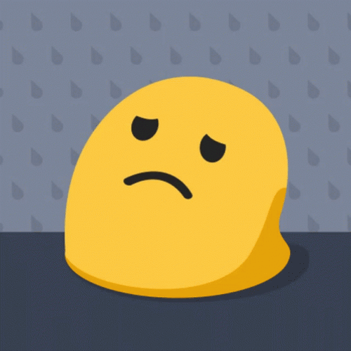 Sad Android Crying Emoji GIF