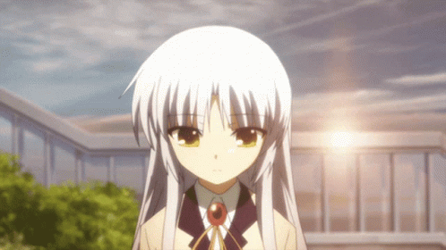 Sad Angel Of Angel Beats GIF