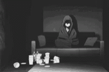Sad Anime Alone Left Out GIF
