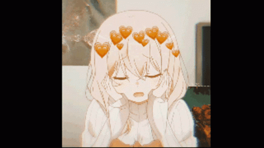Sad Anime Girl Hiding Aesthetic GIF