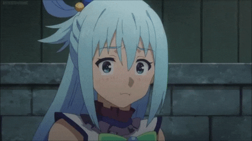 Sad Aqua Cute Sobbing GIF