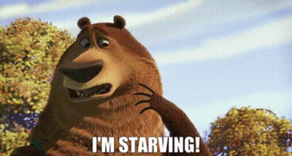 Sad Boog Starving GIF