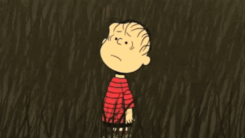 Sad Boy Peanuts Linus Van Pelt GIF