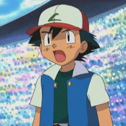 Sad Boy Pokemon Ash Ketchum Looking Down GIF