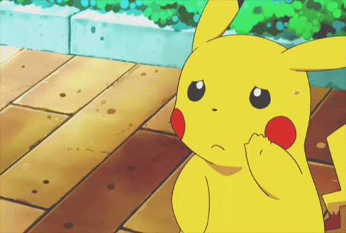 Sad Bye Pikachu Waving Pokemon GIF