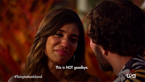 Sad Bye Saying Goodbye Temptation Island GIF