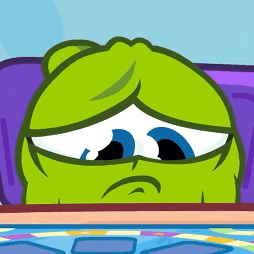 Sad Cartoon Character GIF