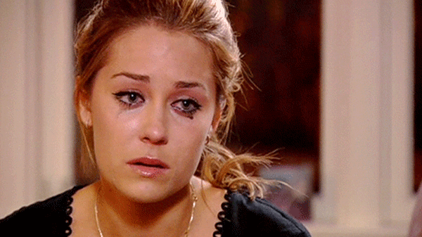 Sad Crying Lauren Conrad On The Hills GIF