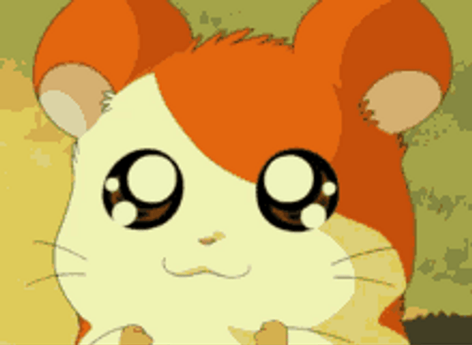 Sad Crying Little Hamster Cute Hamtaro GIF