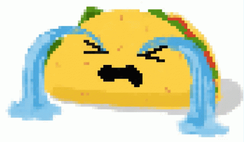 Sad Crying Taco GIF