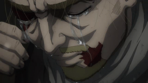 Sad Crying Tears Thorfinn GIF