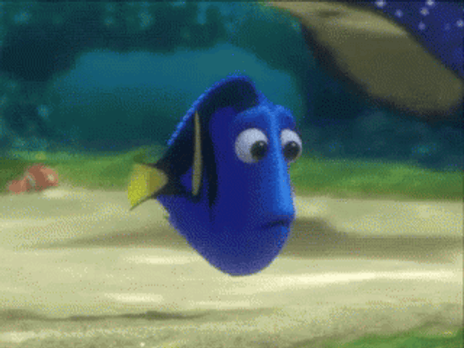 Sad Dory GIF