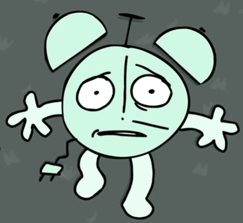 Sad Face Alarm Clock