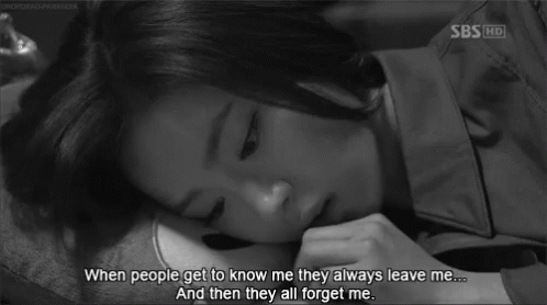 Sad Girl People Dont Forget GIF