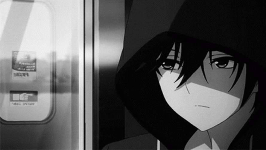 Sad Gojo Saturo Passive Gaze Aesthetic GIF
