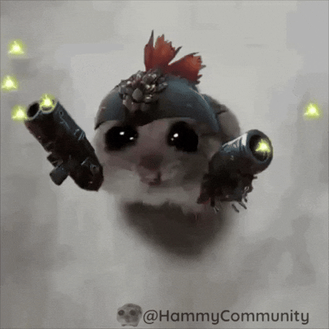Sad Hamster Fight Me GIF