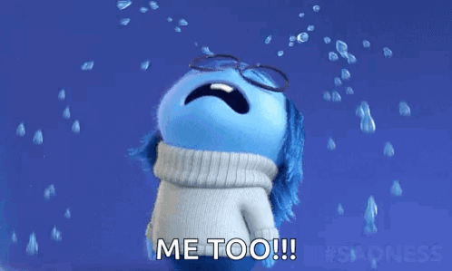 Sad Inside Out Character Crying