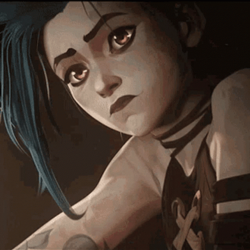 Sad Jinx Arcane GIF