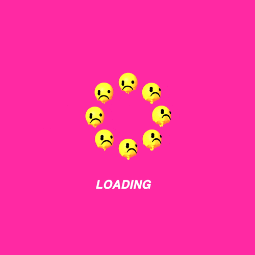 Sad Loading Emoji GIF
