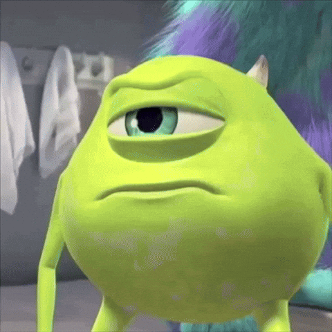 Sad Mike Wazowski