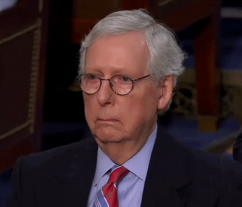 Sad Mitch Mcconnell Turtle GIF