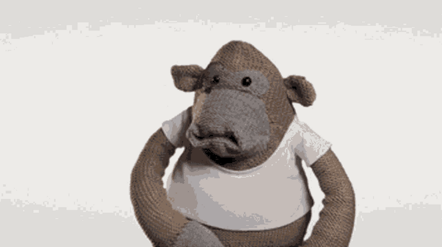 Sad Monkey Puppet Crying GIF