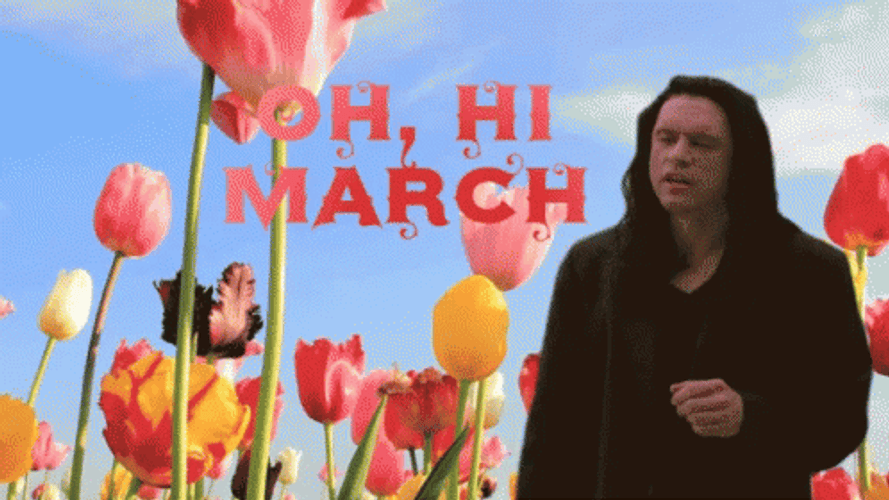 Sad Oh Hi March GIF