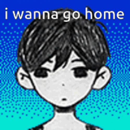 Sad Omori I Wanna Go Home GIF