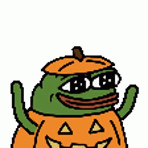 Sad Pepe Still Do Pumpkin Dance GIF