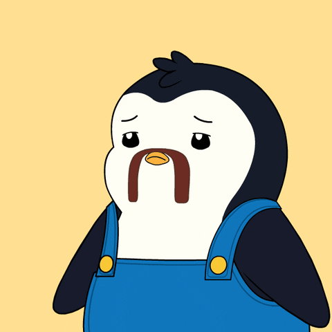 Sad Pudgy Penguin Run Out Of Budget GIF