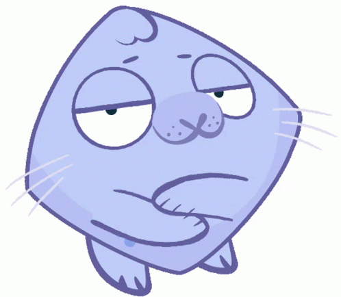 Sad Seal Cartoon