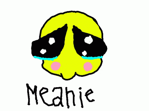 Sad Smiley Face Meanie