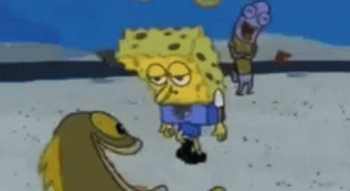 Sad Spongebob Ashamed GIF