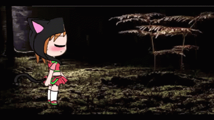 Sad Stephanie Gacha Life GIF