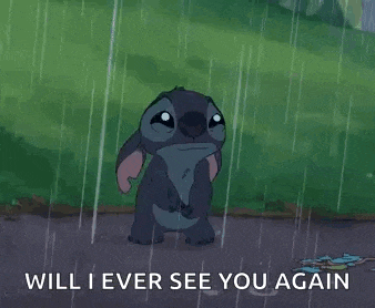 Sad Stitch Lilo And Stitch Gif GIF
