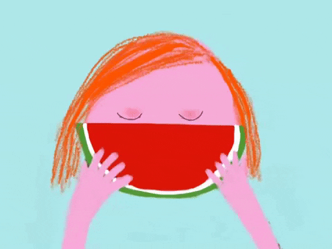 Sad Watermelon Seeds GIF