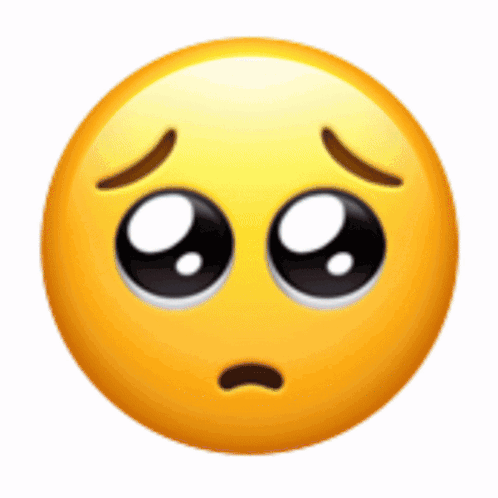 Sad Yellow Smiley Face GIF