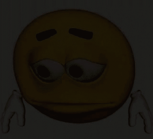 Sad Yellow Smiley Face