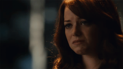 Sad Yes Emma Stone GIF