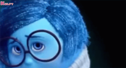 Sadness Walking Away Inside Out GIF
