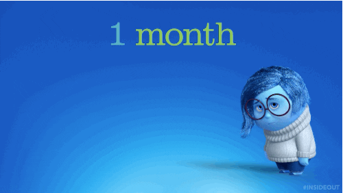 Sadness Inside Out 1 Month GIF