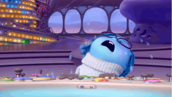 Sadness Inside Out Crying GIF